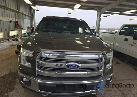 2015 Ford F150 Supercrew из США, поврежденный, VIN 1FTEW1EG6FKE37966